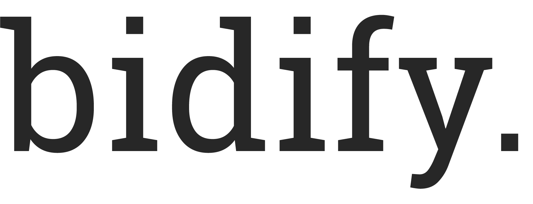 Bidify logo